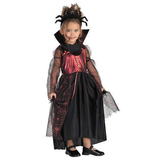 BFJFY Kids Spider Princess Toddler Girl Scary Halloween Costume