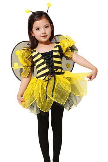BFJFY Girls Princess Honey Fairy Costumes Halloween Cosplay Costume Outfit
