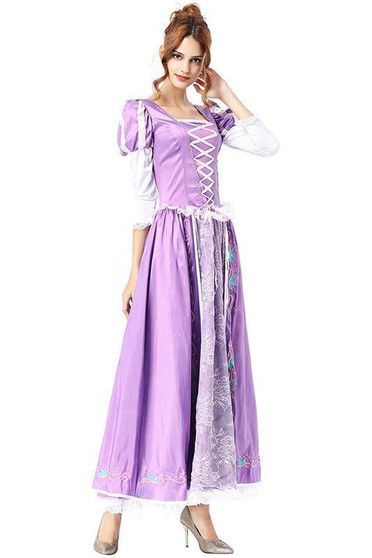 BFJFY Women Girls Princess Dress Noble Halloween Cosplay Costume