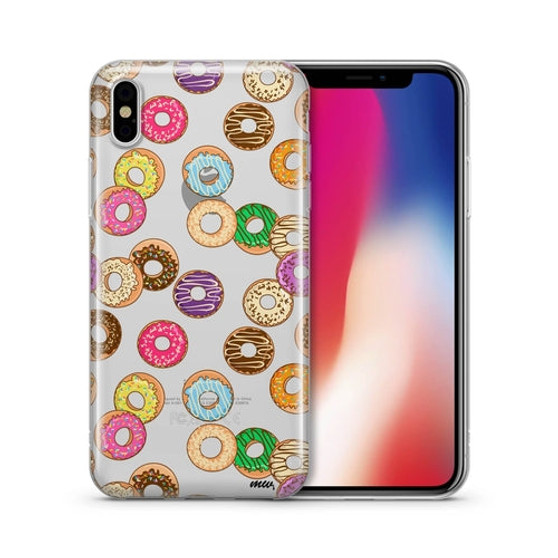 Donut Pandemonium - Clear TPU Case Cover