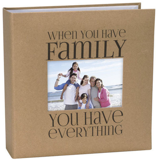 Malden 4x6 Family Kraft Paper Photo Album