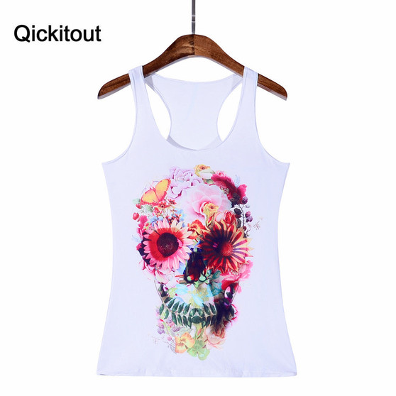 Daisy butterfly skull top