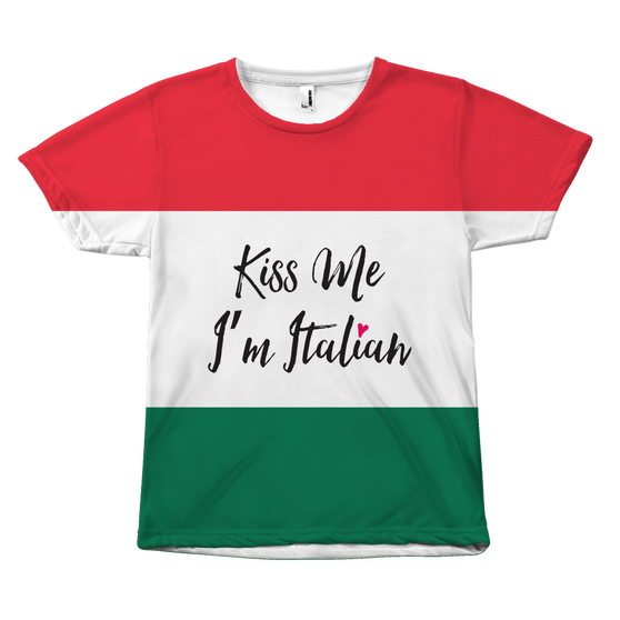 Kiss Me, I'm Italian Unisex T-Shirt