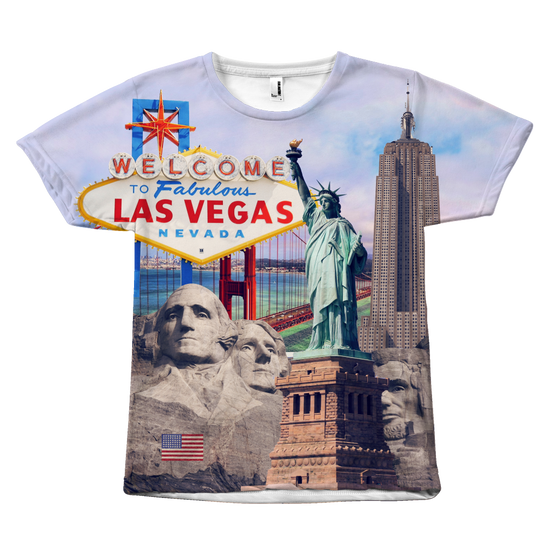 United States Landmarks Unisex T-Shirt