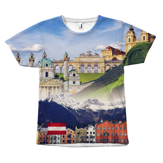 Austria Landmarks Unisex T-Shirt