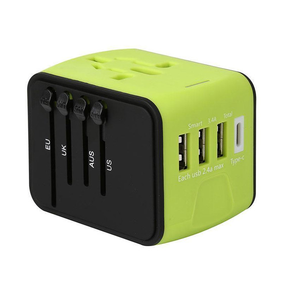 All-in-one 4 USB Universal Power Travel Adapter