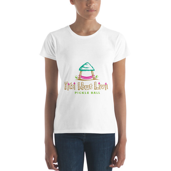 Women's short sleeve pickleball t-shirt