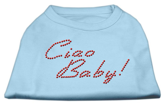 Ciao Baby Rhinestone Shirts Baby Blue