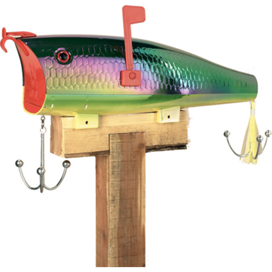 Rivers Edge Giant Lure Mailbox Firetiger