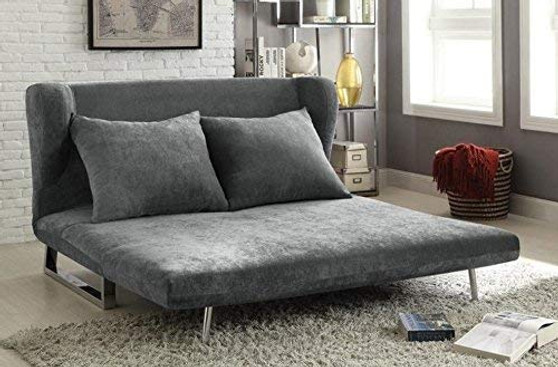 Coaster 551074-CO Convertible Sofa, Grey