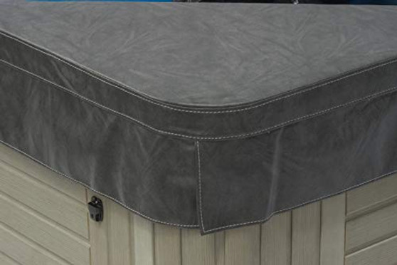 Hot Springs Prodigy Replacement Spa Cover and Hot Tub Cover - Charcoal