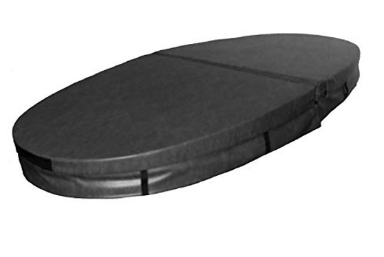 QCA Spas SI3964HD Hard Hot Tub Cover for Gemini Hot Tub, 91 by 42-Inch, Gray