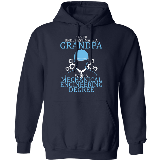 Mechanical Engineer Grandpa Hoodie