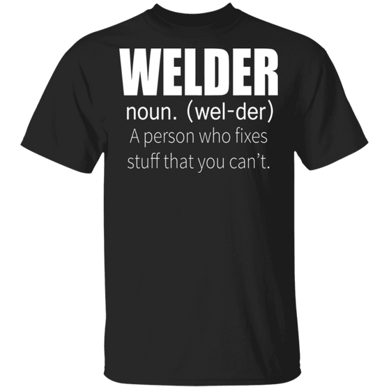 Welder Definition T-shirt