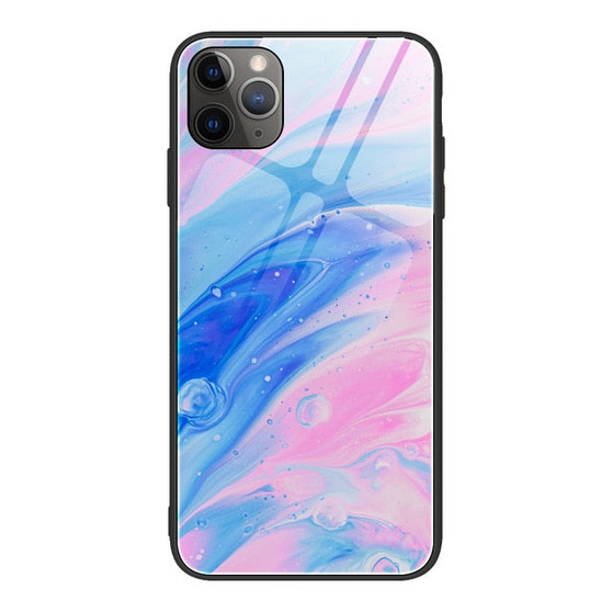 Case For iPhone X Xs Max XR Marble Pattern Tempered Glass Back Cover Phone Bags Cases For iPhone 11 Pro Max 6 7 8 Plus Capa