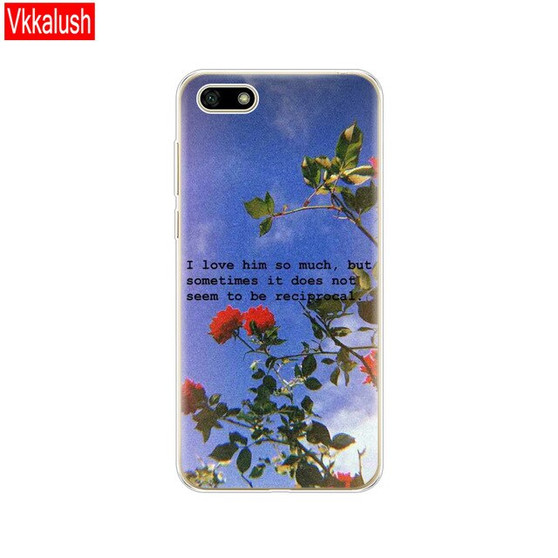 Silicon case For Huawei Honor 7A Case 5.45" inch Soft Tpu Phone Huawei Honor 7A 7 A DUA L22 Russian version Back Cover bag