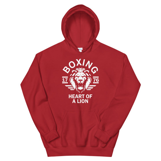 Boxing - Heart Of A Lion - Unisex Hoodie