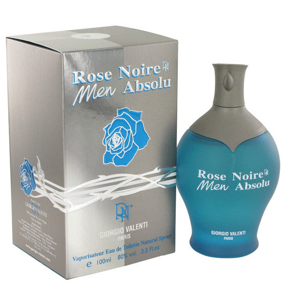 Rose Noire Absolu by Giorgio Valenti Eau De Toilette Spray 3.4 oz (Men)