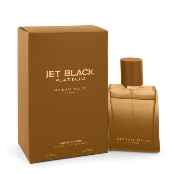 Jet Black Platinum by Michael Malul Eau De Parfum Spray 3.4 oz (Men)
