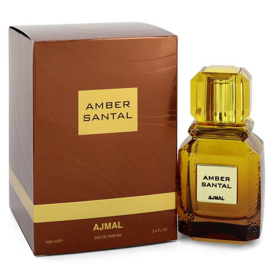 Ajmal Amber Santal by Ajmal Eau De Parfum Spray (Unisex) 3.4 oz (Women)