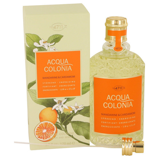 4711 Acqua Colonia Mandarine & Cardamom by 4711 Eau De Cologne Spray (Unisex) 5.7 oz (Women)