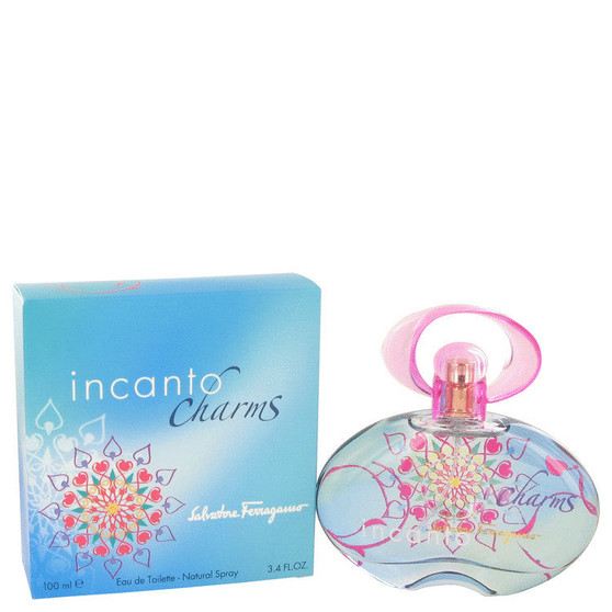 Incanto Charms by Salvatore Ferragamo Eau De Toilette Spray 3.4 oz (Women)