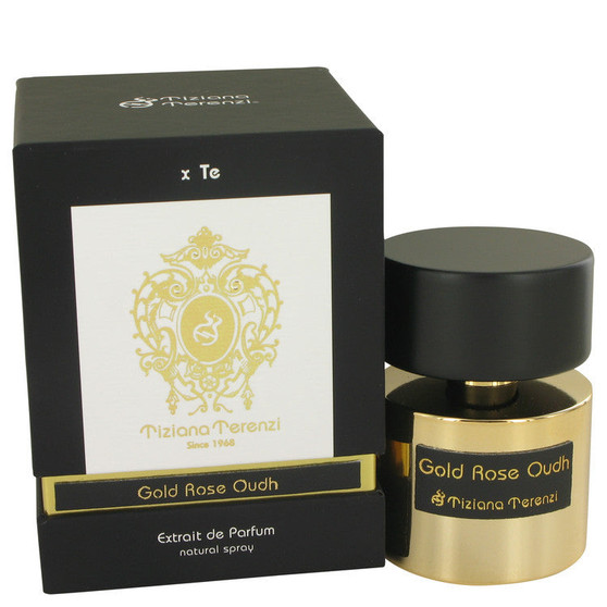 Gold Rose Oudh by Tiziana Terenzi Eau De Parfum Spray (Unisex) 3.38 oz (Women)