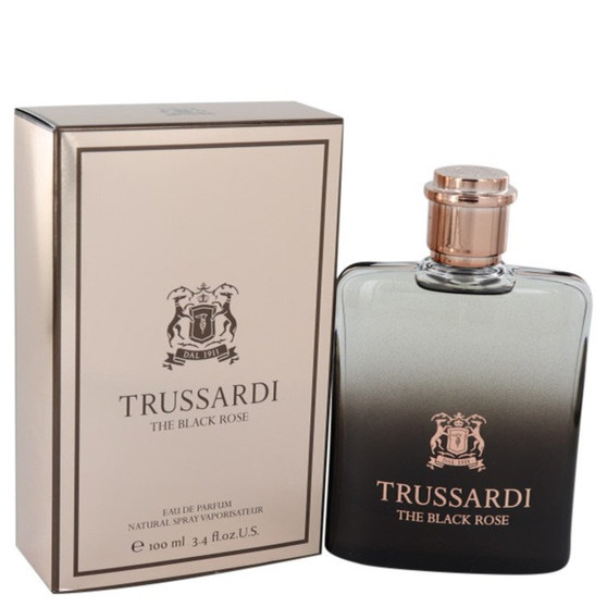 The Black Rose by Trussardi Eau De Parfum Spray (Unisex) 3.3 oz (Women)