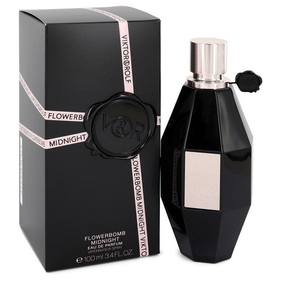 Flowerbomb Midnight by Viktor & Rolf Eau De Parfum Spray 3.4 oz (Women)