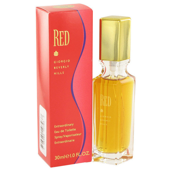 RED by Giorgio Beverly Hills Eau De Toilette Spray 1 oz (Women)