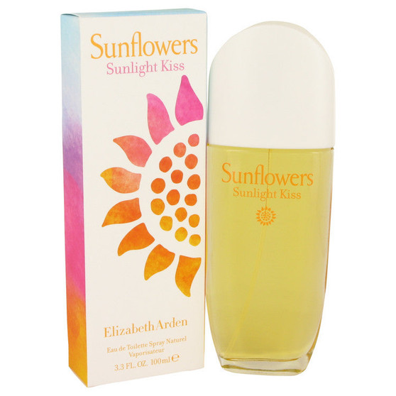 Sunflowers Sunlight Kiss by Elizabeth Arden Eau De Toilette Spray 3.4 oz (Women)