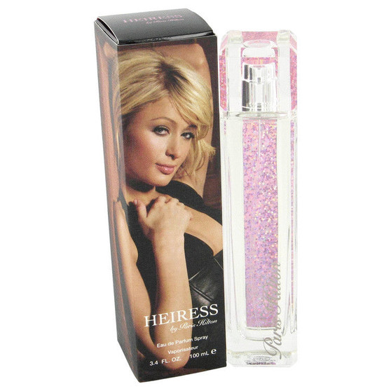 Paris Hilton Heiress by Paris Hilton Gift Set -- 3.4 oz Eau De Parfum Spay + .34 oz Mini EDP Pen Spray + 3 oz Body Lotion + 3 oz Shower Gel (Women)