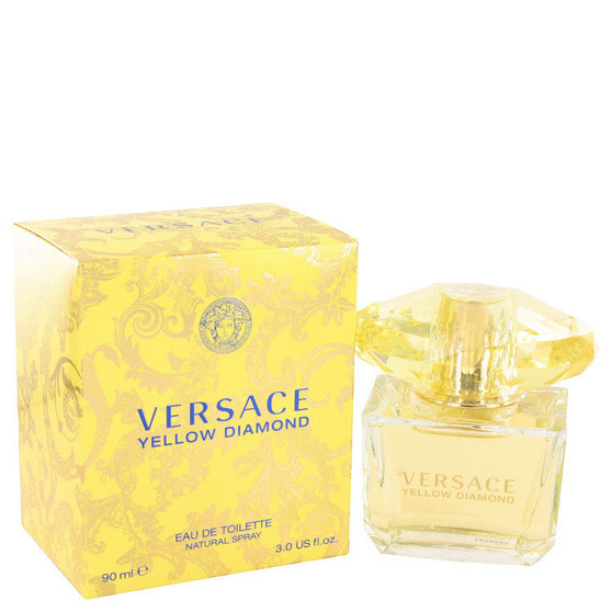 Versace Yellow Diamond by Versace Eau De Toilette Spray 3 oz (Women)