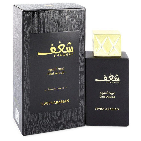 Shaghaf Oud Aswad by Swiss Arabian Eau De Parfum Spray 2.5 oz (Women)