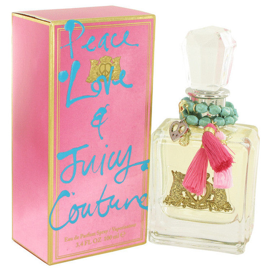 Peace Love & Juicy Couture by Juicy Couture Eau De Parfum Spray 3.4 oz (Women)