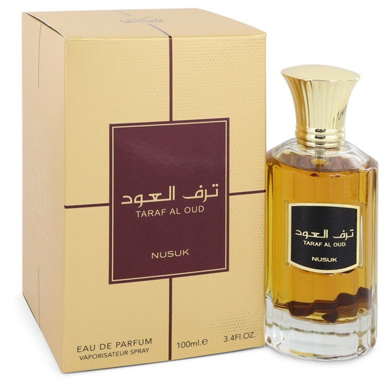 Taraf Al Oud by Nusuk Eau De Parfum Spray (Unisex) 3.4 oz (Men)