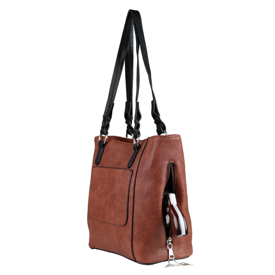 Lady Conceal Grace Two-tone Concealed Carry Tote with Wallet
