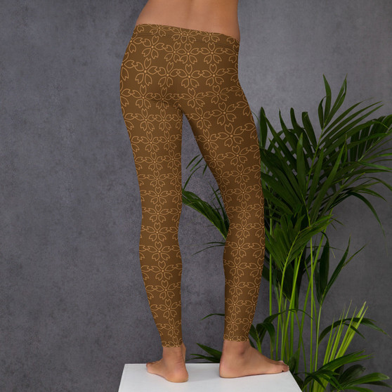 Flower Pattern Leggings