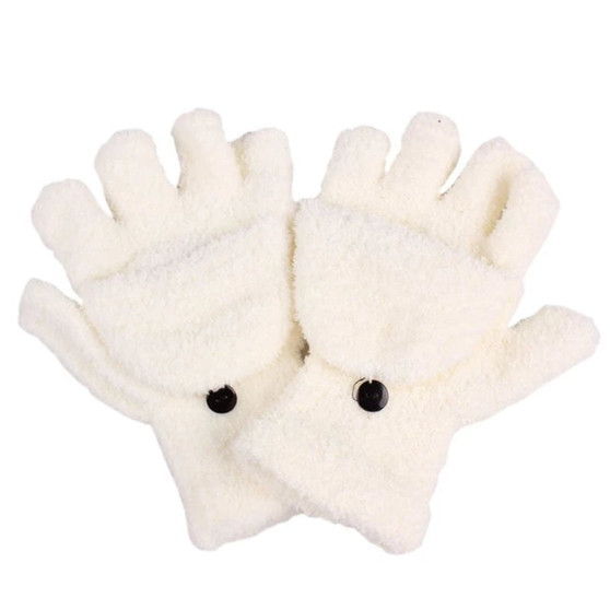 Women's Winter Fingerless Gloves