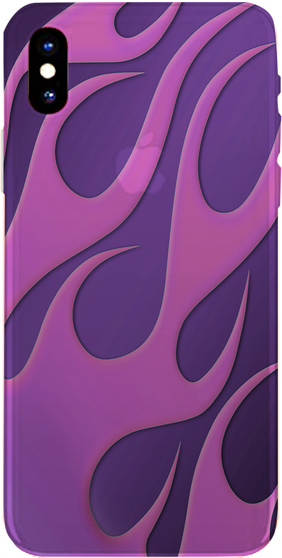 PMC iPhone 8 Case - Flame Purple