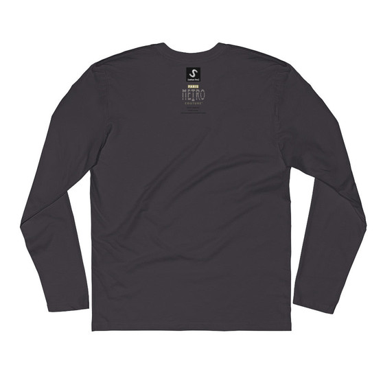 The Illustrative Art of Satus Long Sleeve Fitted Crew Shirt