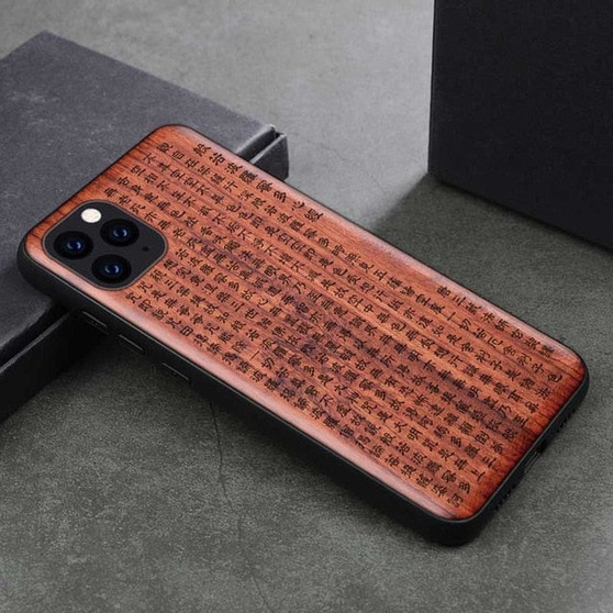 BOOGIC Phone Case For iPhone 11 & iPhone11 Pro - Original Wood TPU Case