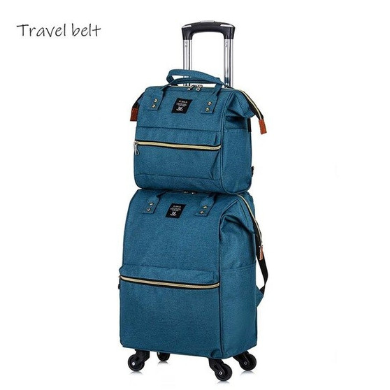 Travel Belt 20 inch oxford Rolling Luggage set Spinner Women Brand Suitcase Wheels Men Business Carry On Travel Bags