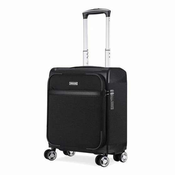 Uniwalker Lightweight Carry-on Suitcase Softside Cabin Case Spinner Underseat Luggage with TSA Lock