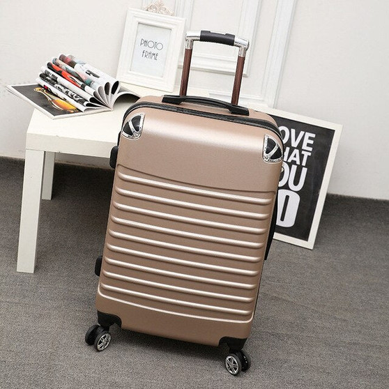 20 inch abs trolley case student suitcase male password box female suitcase trolley case luxury suitcase  rolling luggage