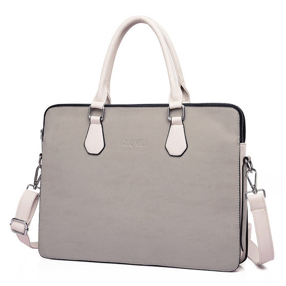 New Fashion Waterproof PU Leather Laptop bag case women Shoulder Laptop bag for Macbook Air Pro handbag