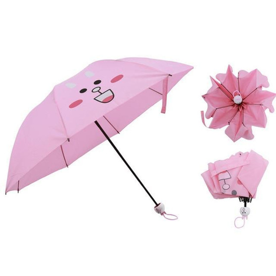 Lovely Cartoon Kids Umbrella