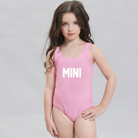 MINI Custom Kids One piece Swimsuit