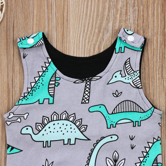 Dinosaur Family Romper