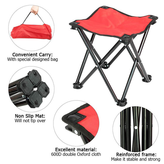 Cooler With Wheels | Camping Cooler - Red